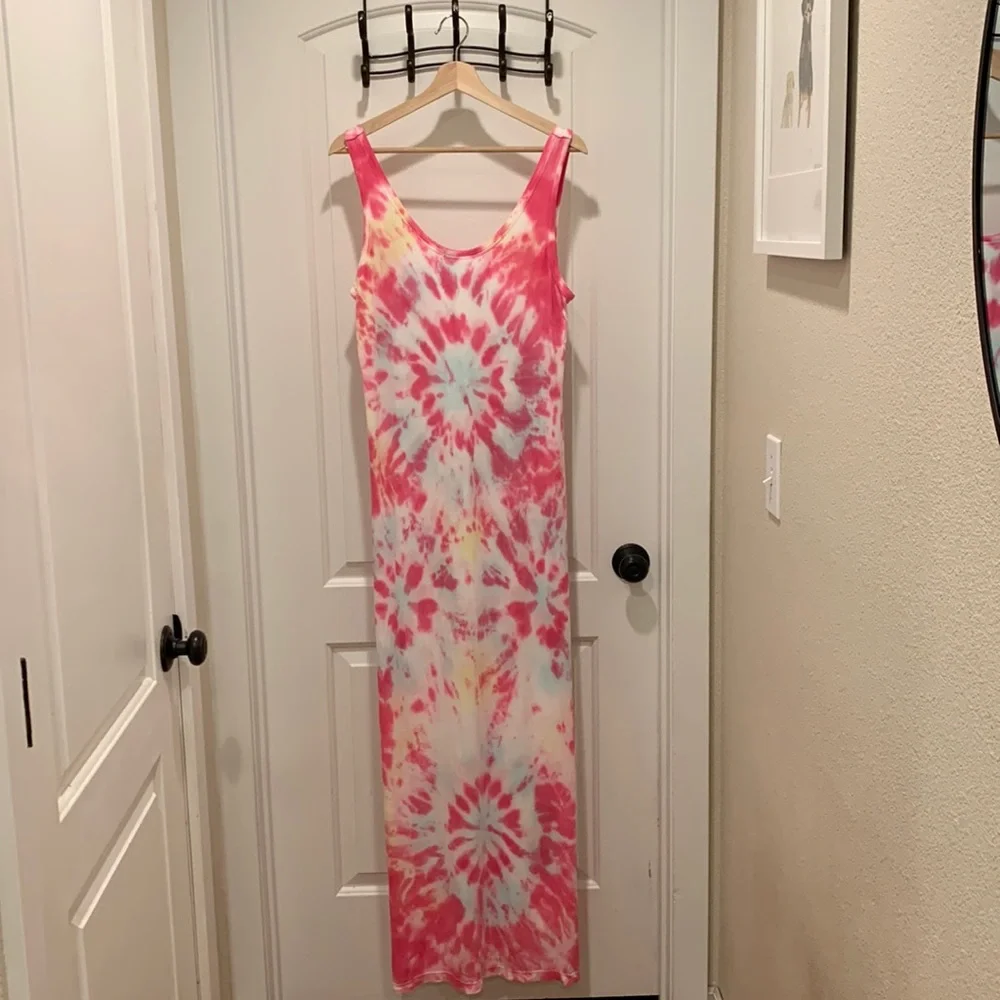 Young Fabulous & Broke Tulla tie dye maxi - Picture 1 of 11